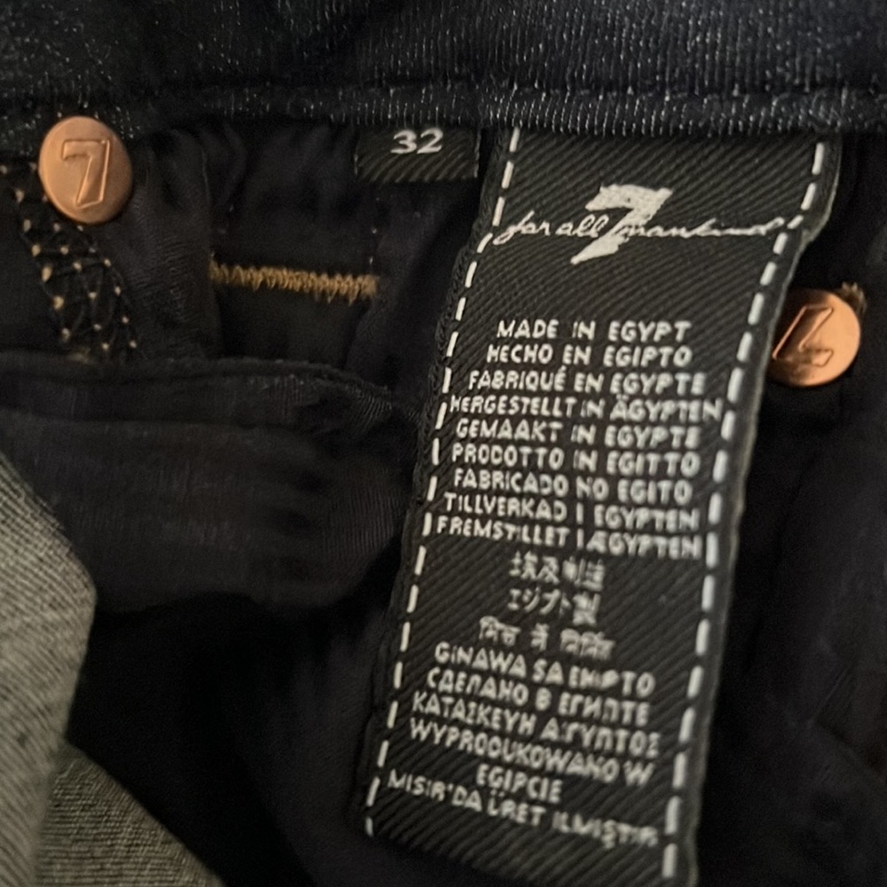 7 for all mankind kimmie bootcut sz 32 - Picture 6 of 10